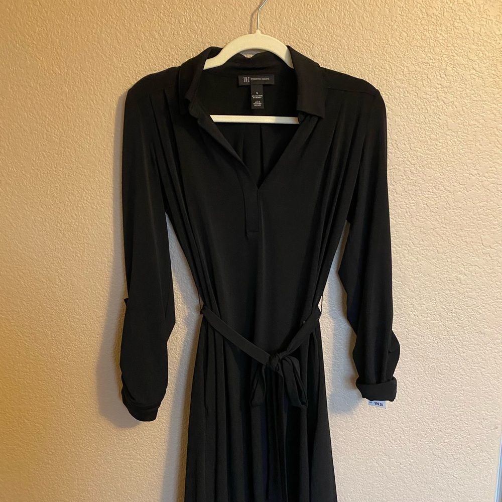 INC black wrap dress